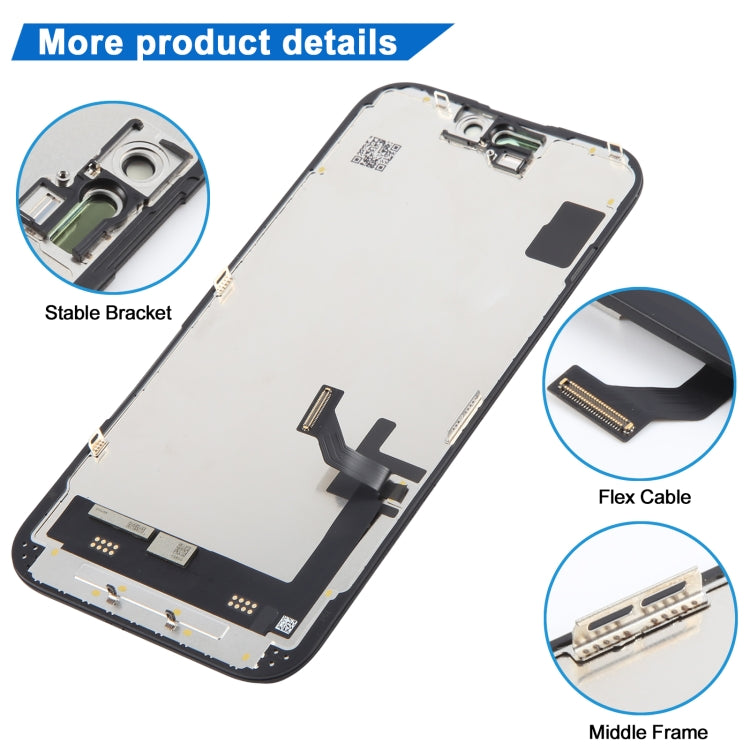 JK Incell Pantalla LCD IPhone 15 120 Hz Alta Calidad