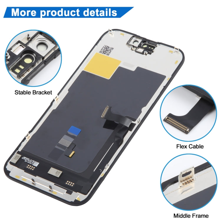 JK Incell LCD Para IPhone 15 Pro Control Táctil 120 Hz