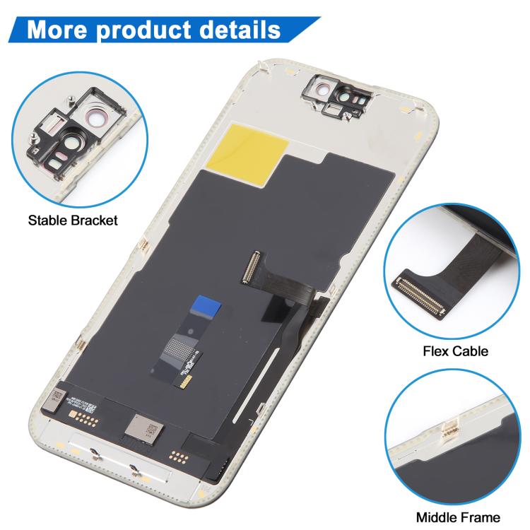 JK Pantalla LCD de Repuesto para iPhone 15 Pro Tacto 120 Hz