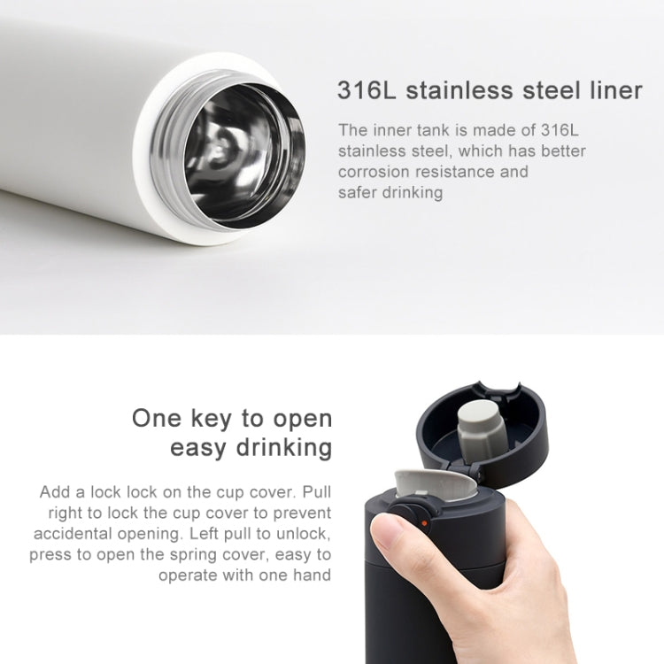 Xiaomi Mijia 480ML Botella de Agua Aislamiento Al Vacío