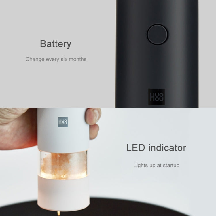 Xiaomi Huohou Molinillo De Pimienta Cerámico Eléctrico