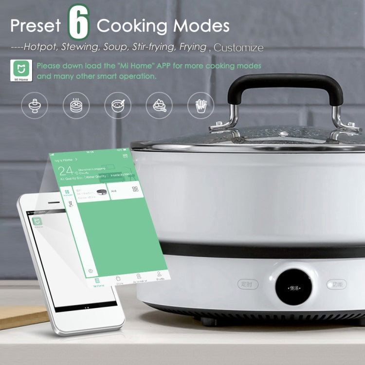 Xiaomi Mijia 2100W Cocina De Inducción Pantalla OLED US Plug