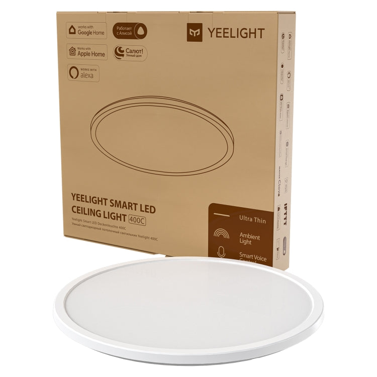 Yeelight Lámpara De Techo LED Inteligente Ultrafina 30 Cm RGB 16 Millones
