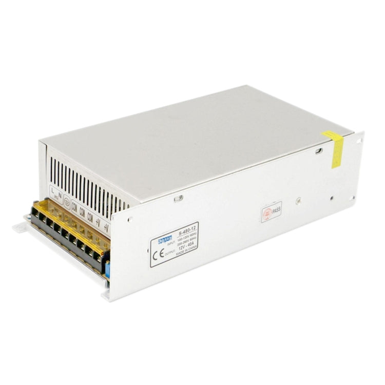 SOMPOM S-480-12 Controlador LED 480W Carcasa De Hierro