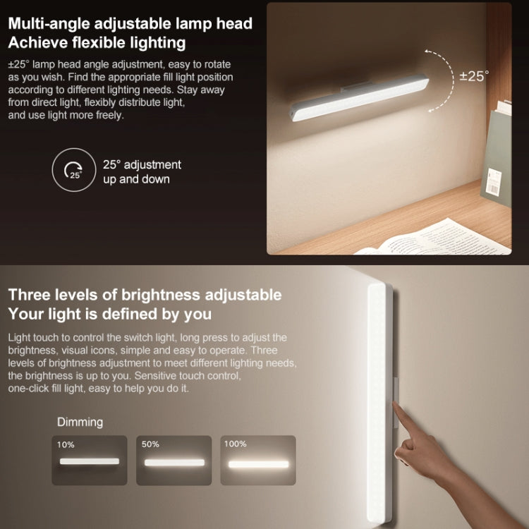 Xiaomi Mijia Lámpara de Lectura Magnética LED 2000 mAh