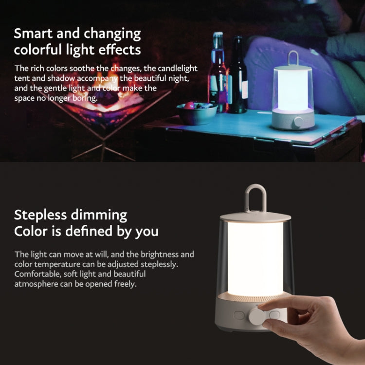 Xiaomi Mijia 2 En 1 Linterna Camping BLE Mesh Control Inteligente