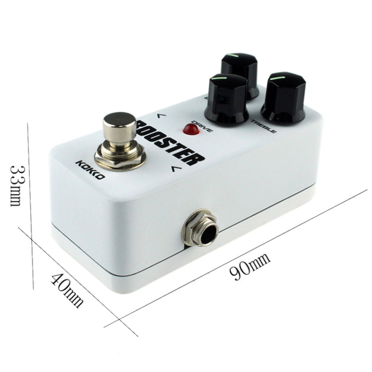 KOKKO FBS2 Mini Pedal De Efectos Guitarra De 2 Bandas