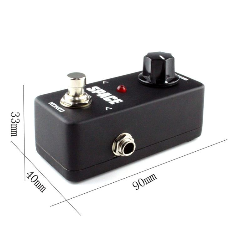 KOKKO FRB2 Mini Pedal de Efectos Guitarra Reverberación Hall