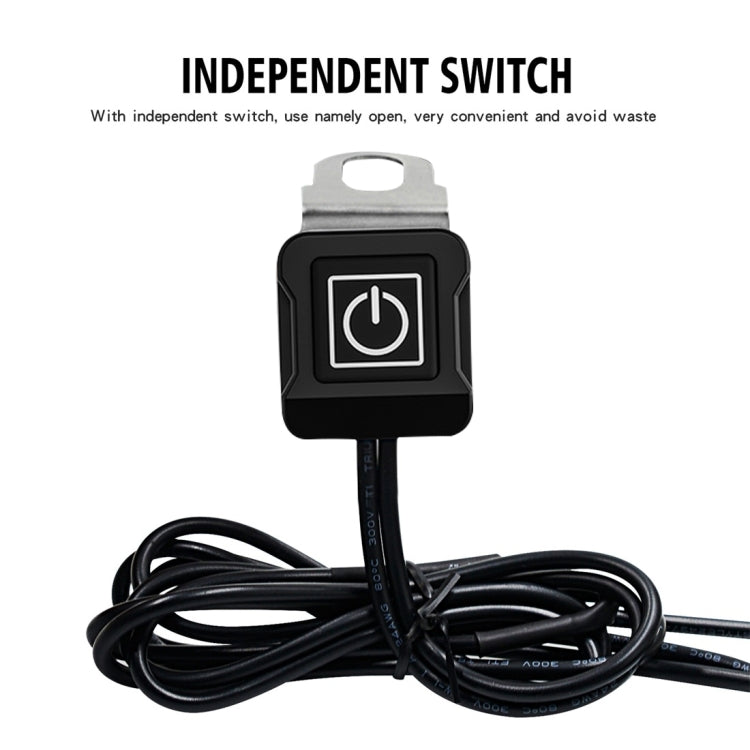 WUPP ZH-975A3 Cargador Para Motocicleta USB QC3 Voltímetro
