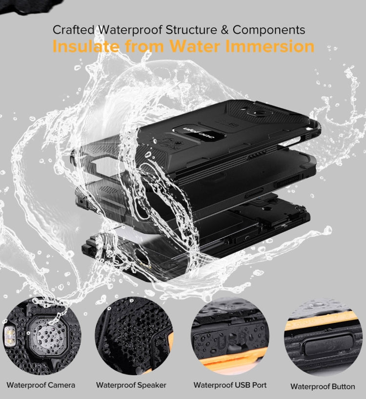 Armor X6 MTK6580A Smartphone Impermeable 5 Pulgadas 2GB+16GB Batería de 4000 mAh 3G