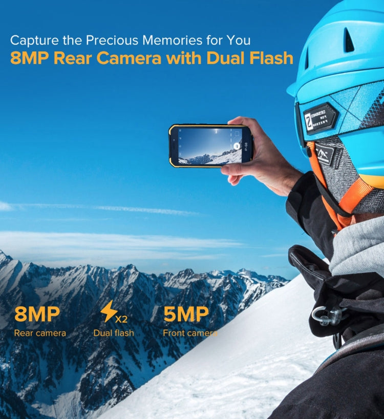 Armor X6 MTK6580A Smartphone Impermeable 5 Pulgadas 2GB+16GB Batería de 4000 mAh 3G