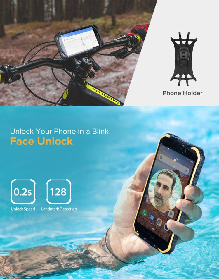Armor X6 MTK6580A Smartphone Impermeable 5 Pulgadas 2GB+16GB Batería de 4000 mAh 3G