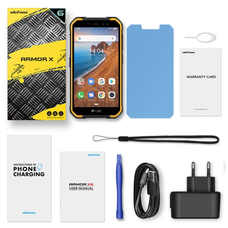 Armor X6 MTK6580A Smartphone Impermeable 5 Pulgadas 2GB+16GB Batería de 4000 mAh 3G
