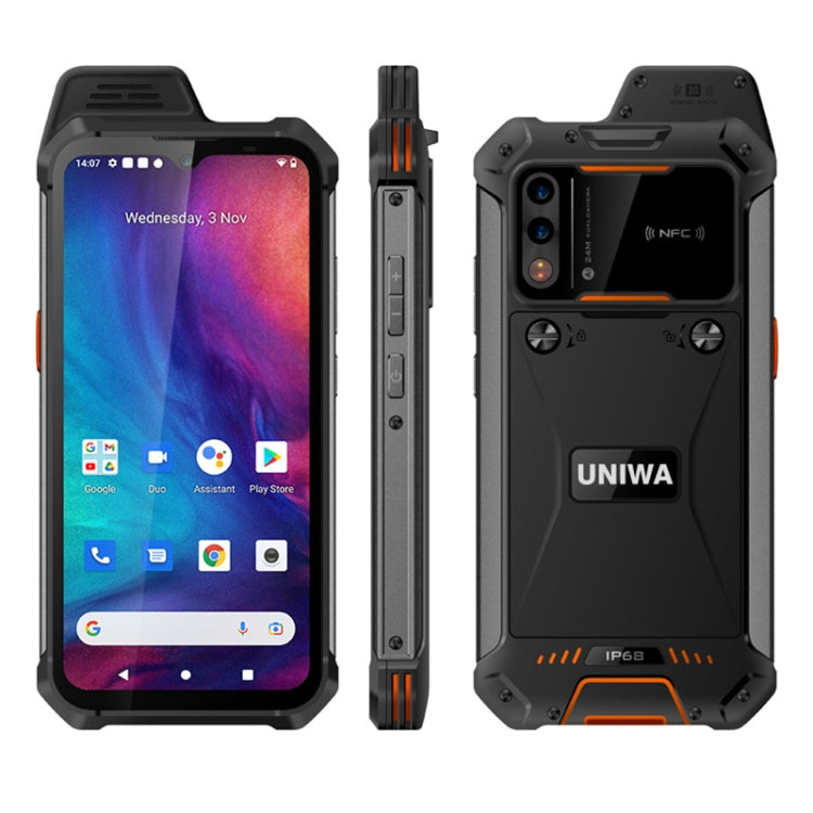 RuggedTech X6 Teléfono IP68 4GB+64GB 4G Resistente Compacto by UNIWA