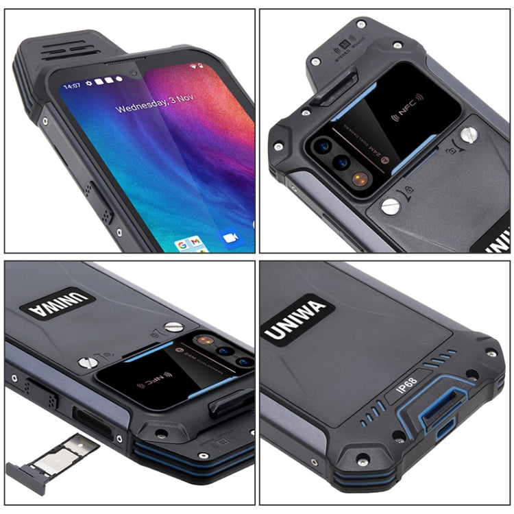 RuggedTech X6 Teléfono IP68 4GB+64GB 4G Resistente Compacto by UNIWA
