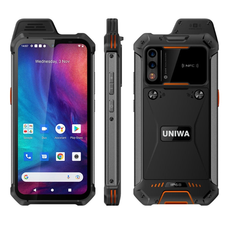 UNIWA W888 Explosion-proof Rugged Phone, 4GB+64GB