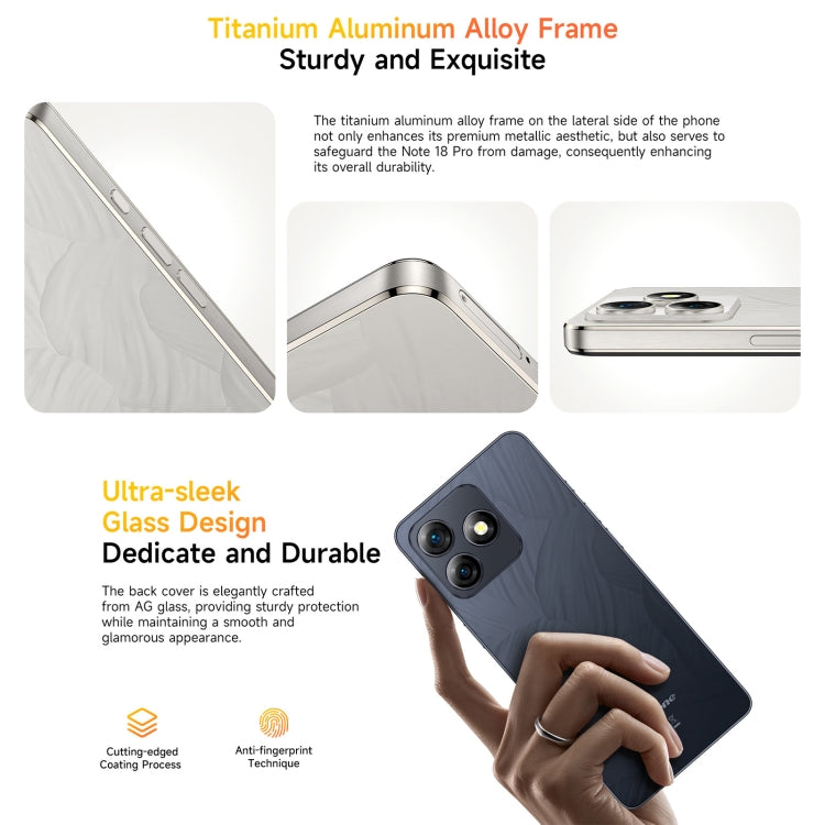 Ulefone Note 18 Pro Smartphone 6GB+256GB 6.78 Pulgadas 4G by Ulefone