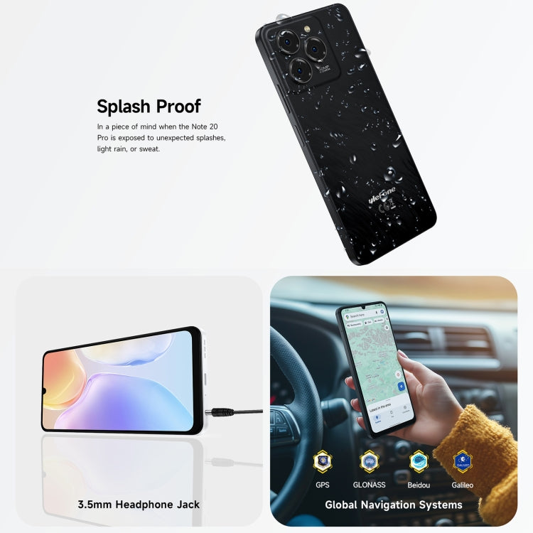 Ulefone Note 20 Pro Smartphone 4GB+128GB 6000mAh 4G by Ulefone