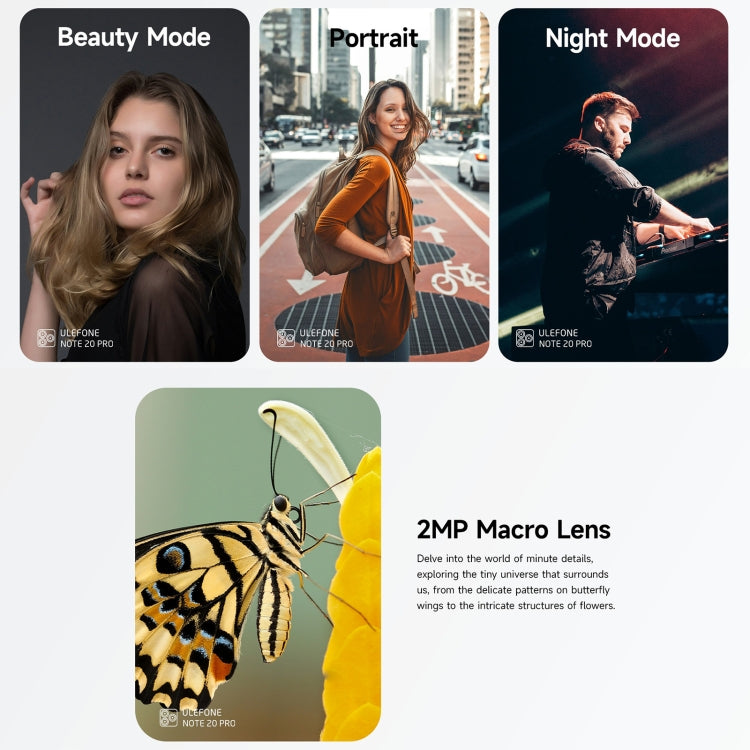 Ulefone Note 20 Pro Smartphone 4GB+128GB 6000mAh 4G by Ulefone