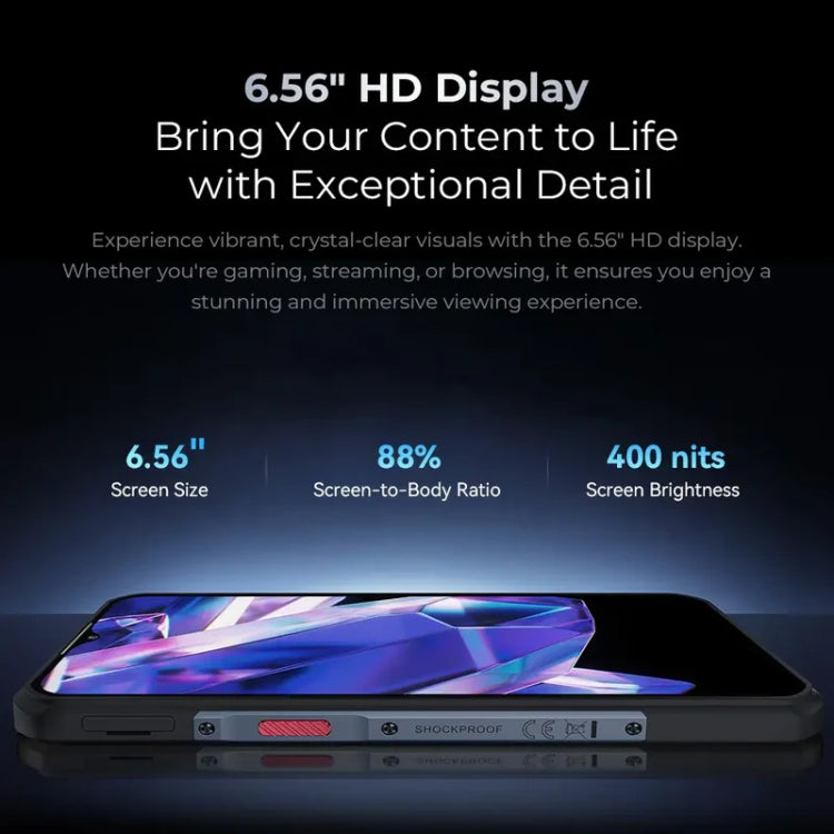 Oukitel WP35 S Teléfono Robusto 6GB+256GB 11000mAh 4G by OUKITEL