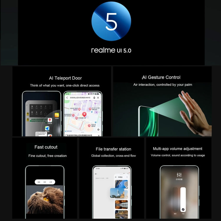 Realme 13 Pro 8GB+256GB Smartphone 5G Pantalla 6.72 pulgadas
