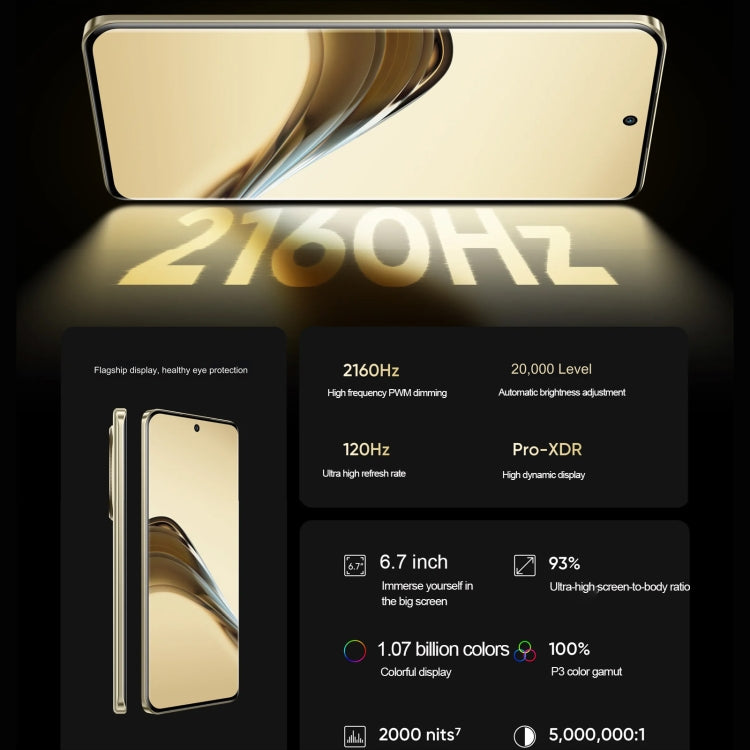 Realme 13 Pro+ 12GB+256GB Smartphone 5G Pantalla 6.7"