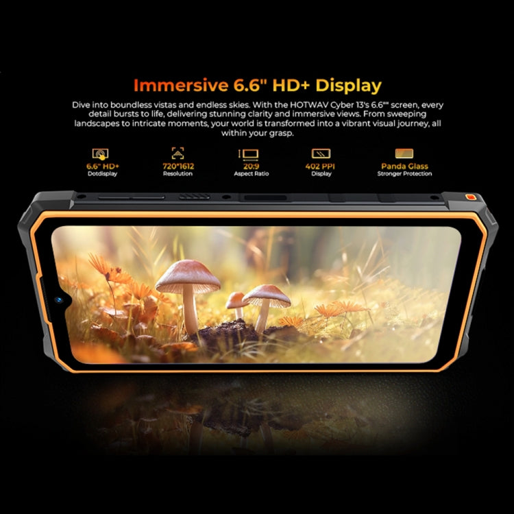 Hotwav Cyber 13 Teléfono 8GB+128GB 6,6 Pulgadas IP68 4G by HOTWAV