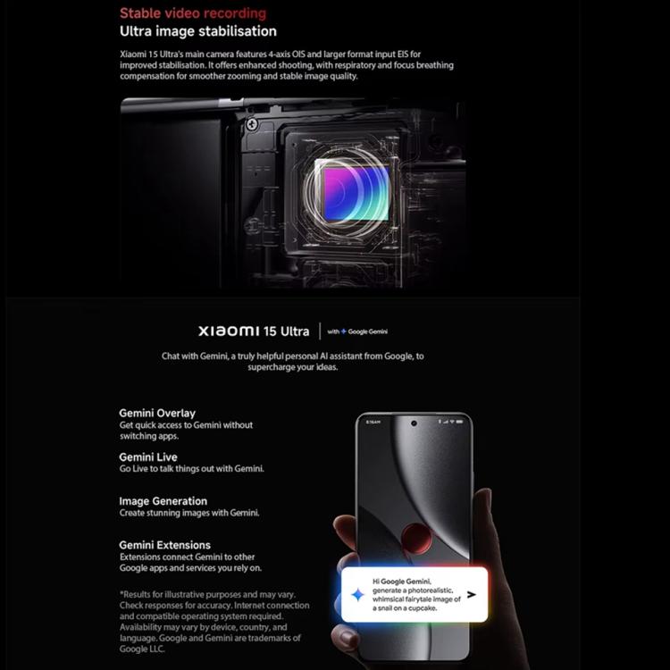 Xiaomi 15 Ultra Global Smartphone 16GB+512GB 200MP Camera by Xiaomi