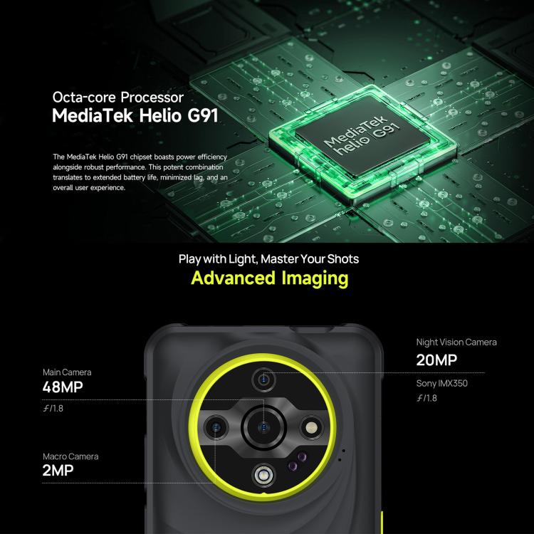 Ulefone Armor X31 Smartphone 6GB+128GB Visión Nocturna 4G by Ulefone