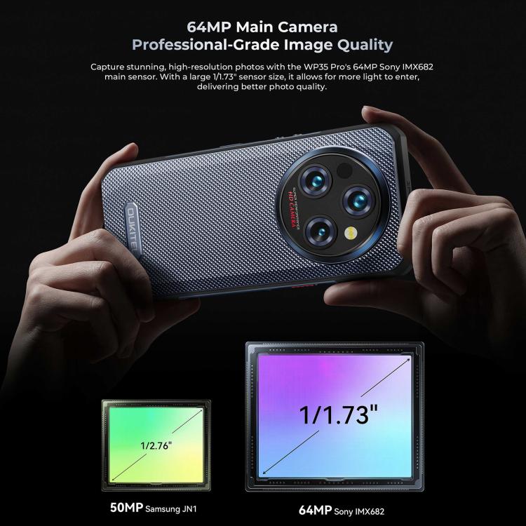 Oukitel WP35 Pro Smartphone 12GB+512GB 5G Rugged Series by OUKITEL