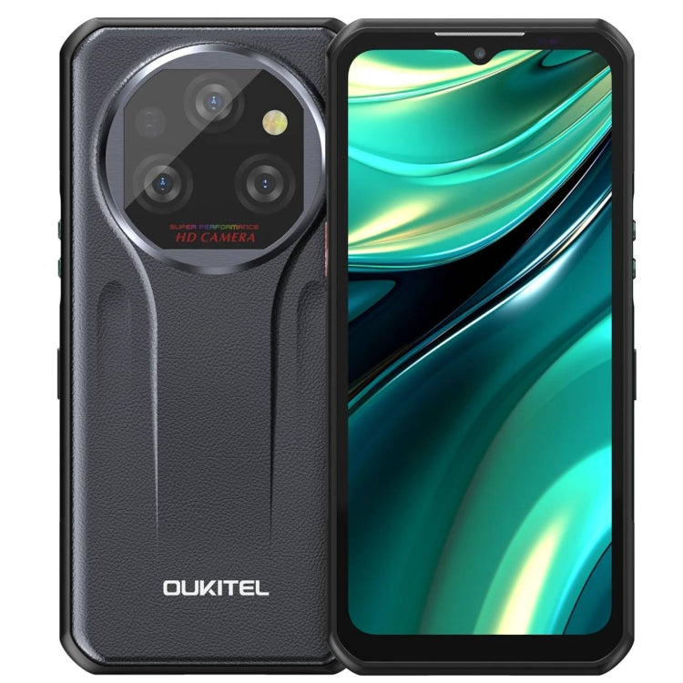 Teléfono robusto Oukitel WP39 Pro 5G, 6 GB + 256 GB, visión nocturna, identificación de huellas dactilares, MediaTek Dimensity 6100+ Octa Core de 6,6 pulgadas, NFC, OTG, red: 5G, WP39 5G