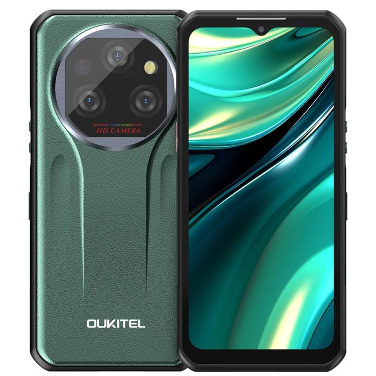 Teléfono robusto Oukitel WP39 Pro 5G, 6 GB + 256 GB, visión nocturna, identificación de huellas dactilares, MediaTek Dimensity 6100+ Octa Core de 6,6 pulgadas, NFC, OTG, red: 5G, WP39 5G