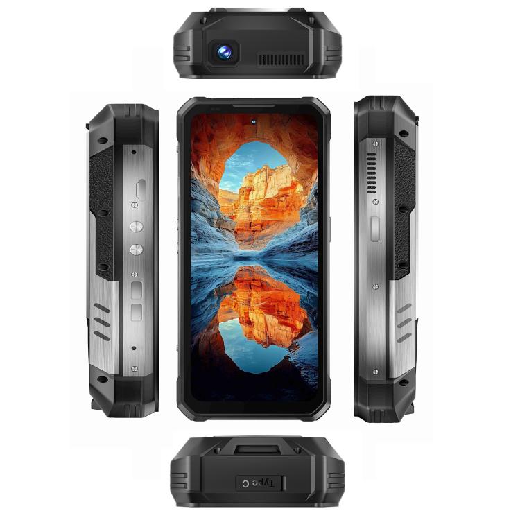 Oukitel WP100 TITAN Teléfono Rugged 5G 16GB+512GB Batería 33000mAh Cámara 200MP