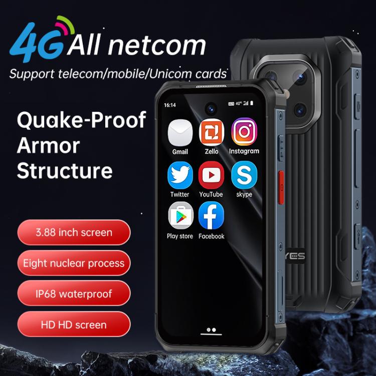 SOYES Maxo2 Rugged Phone 6GB+128GB 4G OTG Android 12 by SOYES