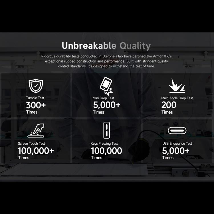 Ulefone Armor X16 Celular 6GB+128GB Visión Nocturna 4G by Ulefone