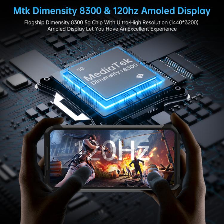 Unihertz Tank 4 Pro Smartphone Visión Nocturna 16GB+512GB 5G by Unihertz