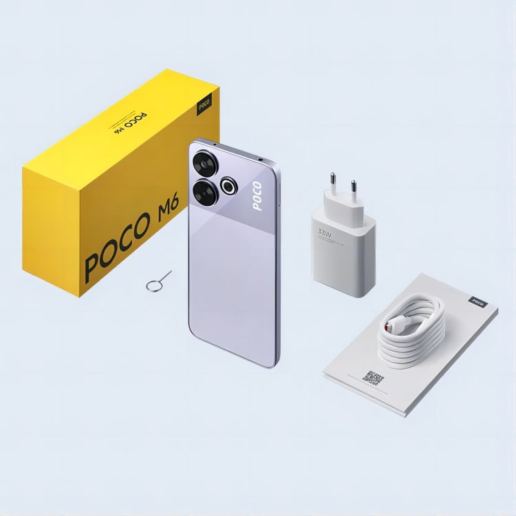 Xiaomi POCO M6 8GB+256GB, Pantalla 6,79 Pulgadas, 4G, NFC