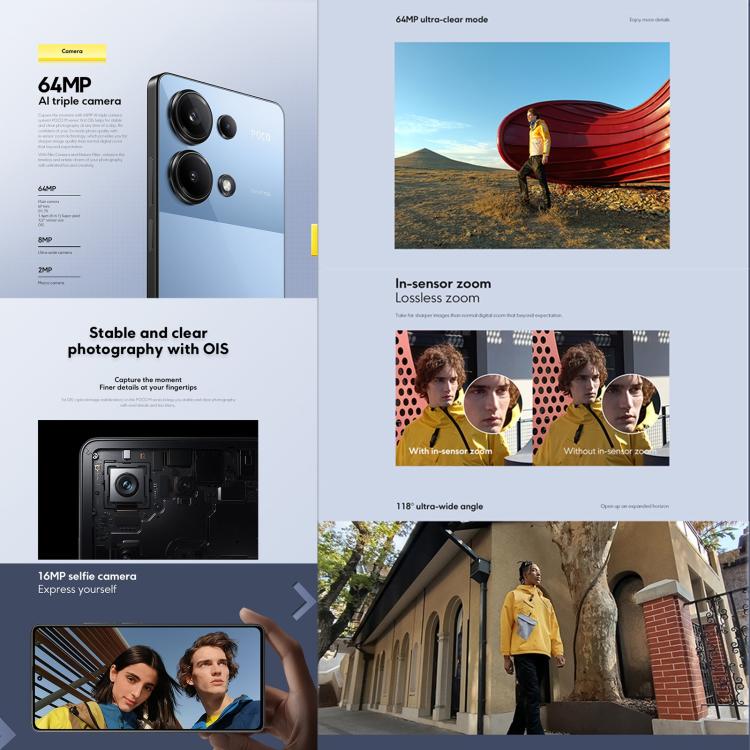 Xiaomi POCO M6 Pro Global, 8GB+256GB, 64MP, 5000mAh, 4G
