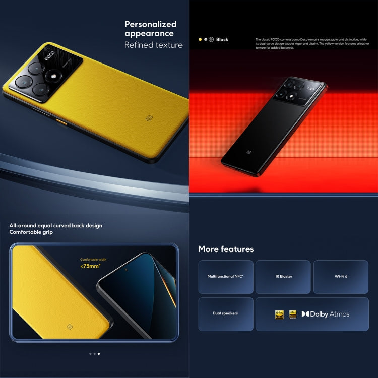 Xiaomi POCO X6 Pro Global Smartphone 12GB+512GB 5G Huella
