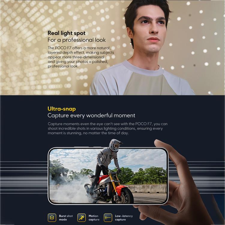 Xiaomi POCO F7 Global Smartphone 12GB+512GB 5G Fingerprint