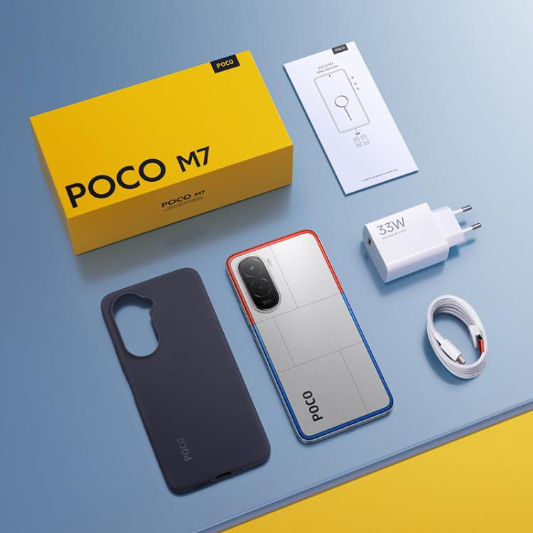 POCO M7 Global Smartphone 8GB+256GB 7000mAh 4G NFC
