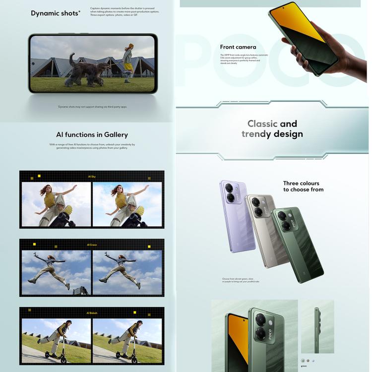 Xiaomi POCO M7 Pro 5G Global Smartphone 8GB+256GB In-screen