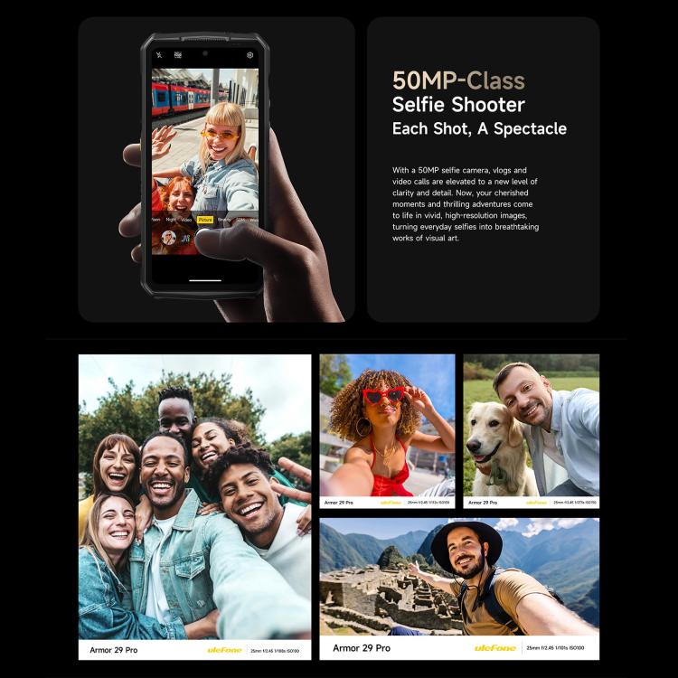 Ulefone Armor 29 Pro Thermal Rugged 16GB+512GB NocheVision5G