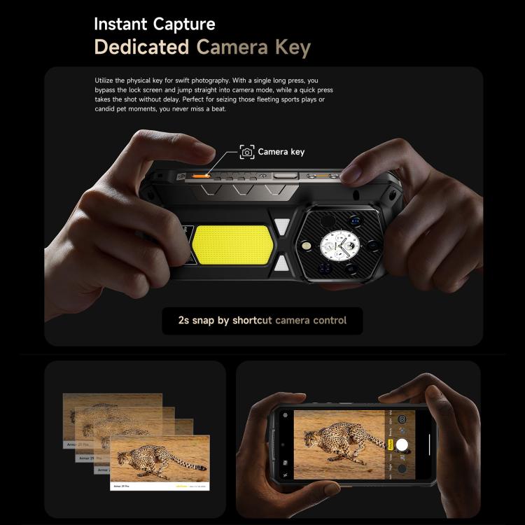 Ulefone Armor 29 Pro Teléfono 16GB+512GB 5G Visión Nocturna