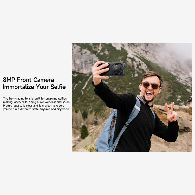 Ulefone RugKing Rugged Phone 8GB+256GB IP68 Android15 4G