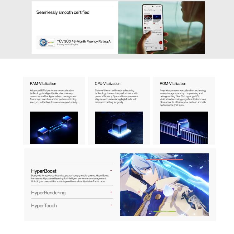 OnePlus 12 5G Teléfono 12GB+256GB Huella En Pantalla by OnePlus