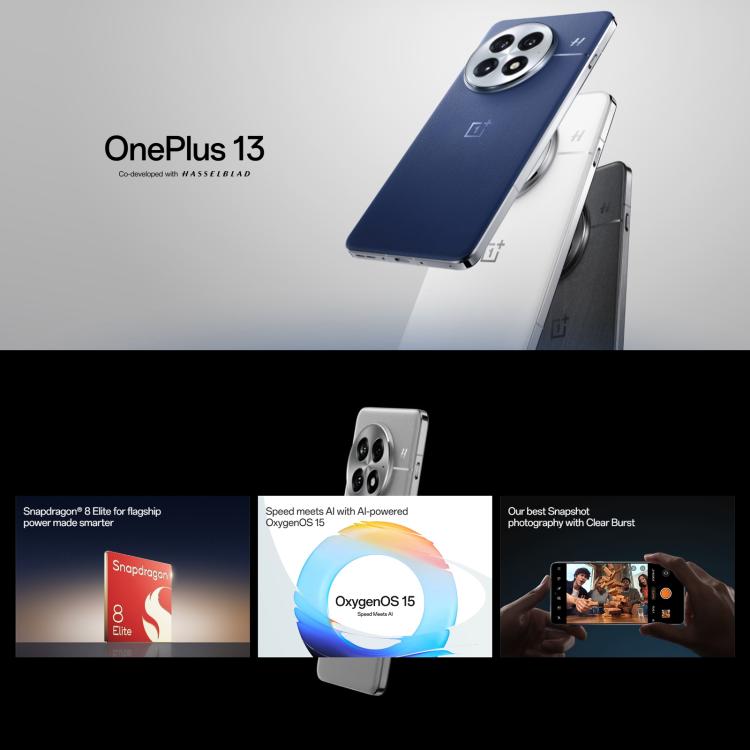 OnePlus 13 5G Global Celular 16GB+512GB Huella En Pantalla by OnePlus