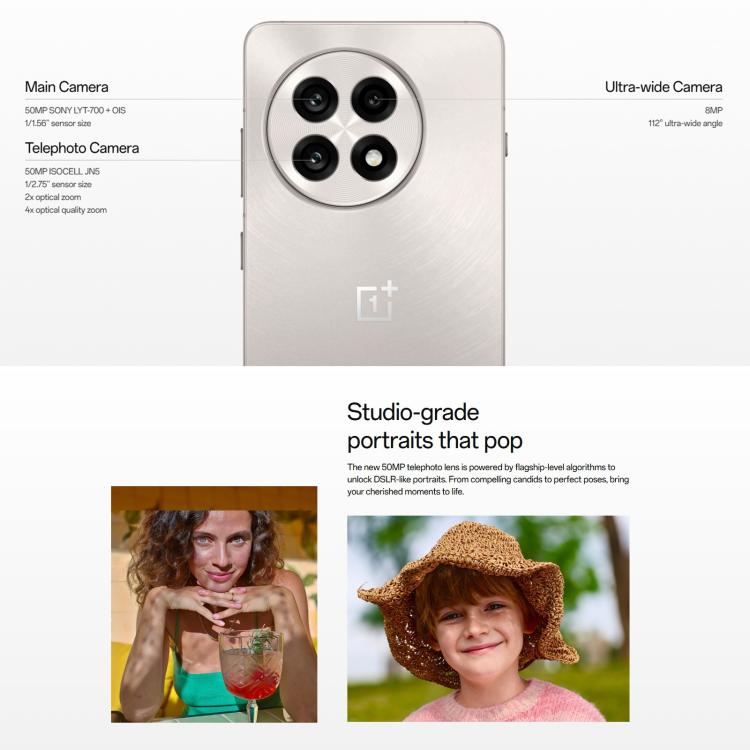 OnePlus 13R 5G Smartphone 12GB+256GB Huellas En Pantalla by OnePlus