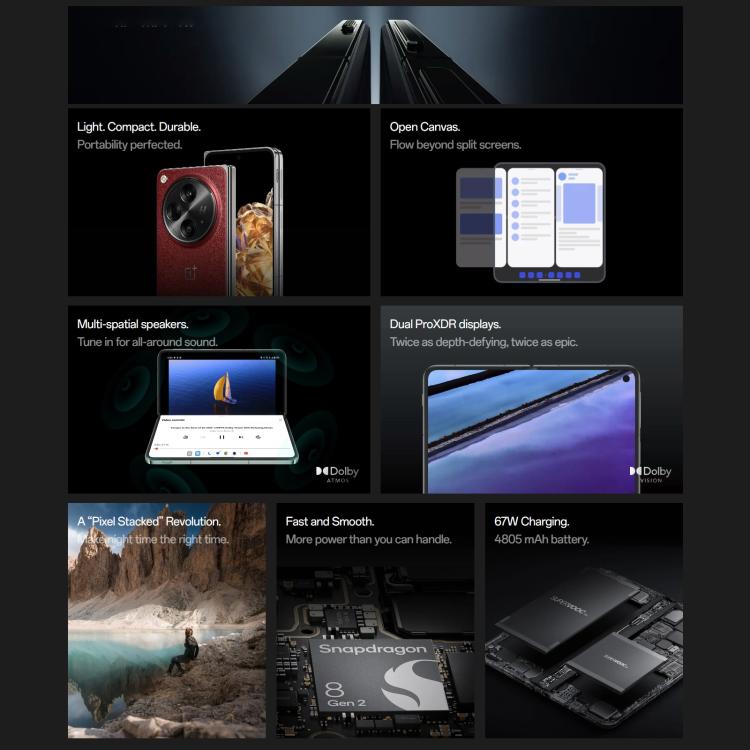 OnePlus Open Teléfono 16GB+1TB 5G Pantalla Plegable by OnePlus