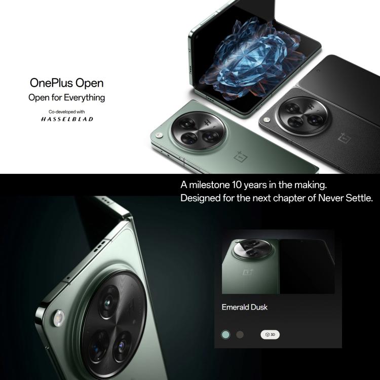 OnePlus Open 5G Doble Pantalla 16GB+512GB Smartphone by OnePlus